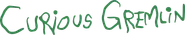 Curious Gremlin logo